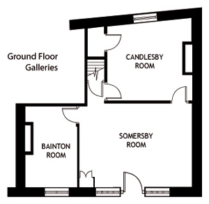 Carre Gallery floor plan